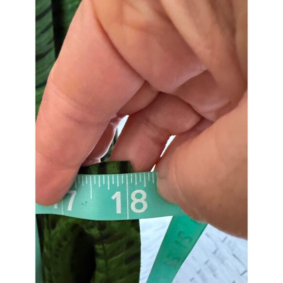 Lane Bryant womens romper tropical costal lightweight adjustable straps plus SZ￼ - Picture 11 of 15